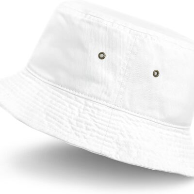 Cotton Packable Bucket Sun Hat Unisex Fisherman