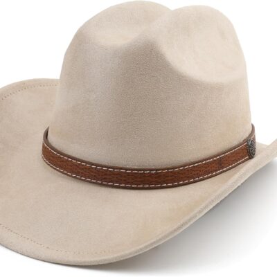 Western Cowboy Hat Wide Brim  Unisex