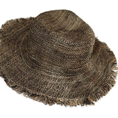 Hemp Wide Brim Wired Sun Hat Garden Hippie